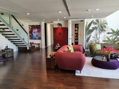  4 bedroom duplex condo for sale with a tenant at The River - Condominium - Khlong Ton Sai - Charoen Nakhon
